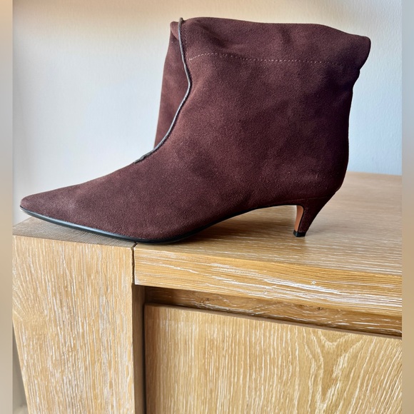 NEW! MADEWELL Women’s Emilie Tall Suede Boot Chocolate Raisin Size 10.5 - no box - Picture 6 of 16